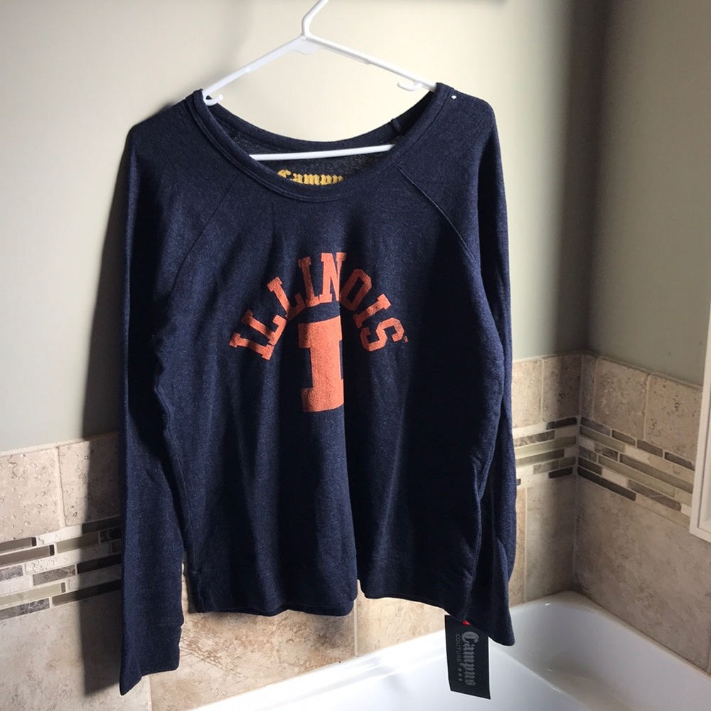 NWT Fighting Illini sweatshirt